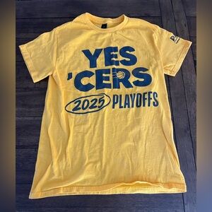 Pacer Yellow Gold Playoffs T-Shirt